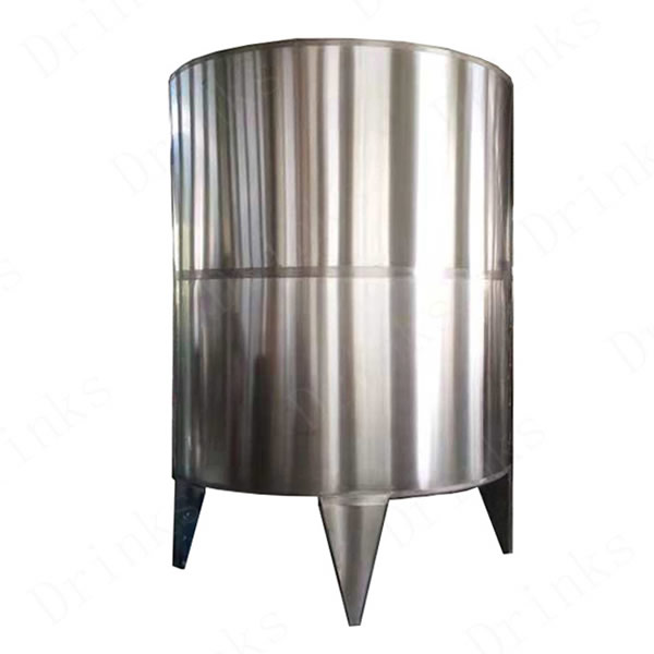 Industrial Vertical 3000 Litre Pure Water Tank 304 Stainless Steel