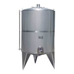 Food Grade Vertical 304 Stainless Steel Standard Liquid Storage Tank