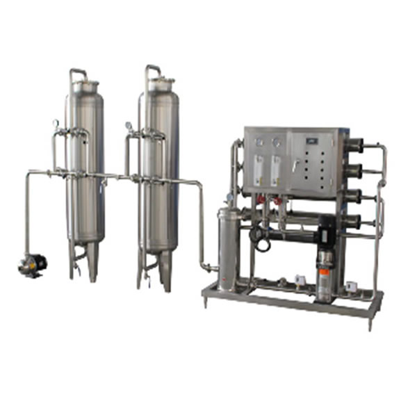 2000LPH Stainless Steel Alkaline Bottled Water Purifying Treatment Equipment For Sale