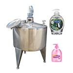 Stainless Steel Liquid Soap Making Machine Hand Sanitizer Mixing Tank